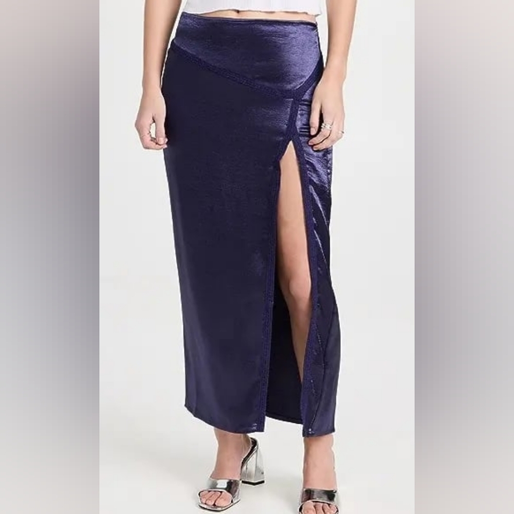 Free People Purple Skirt
